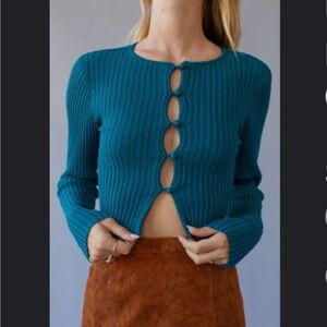 Urban outfitters cropped cardigan size L
